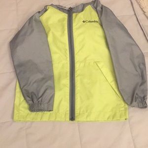 Columbia 4T windbreaker jacket.